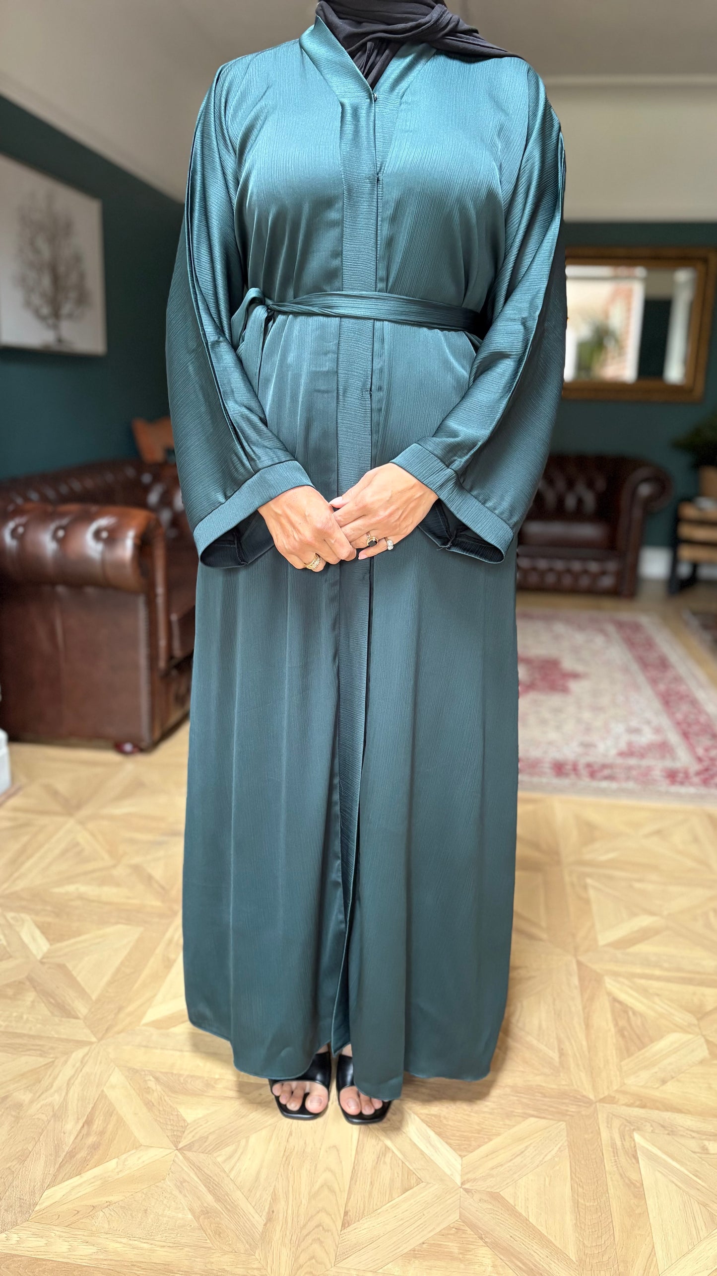 Jade green classic lady.